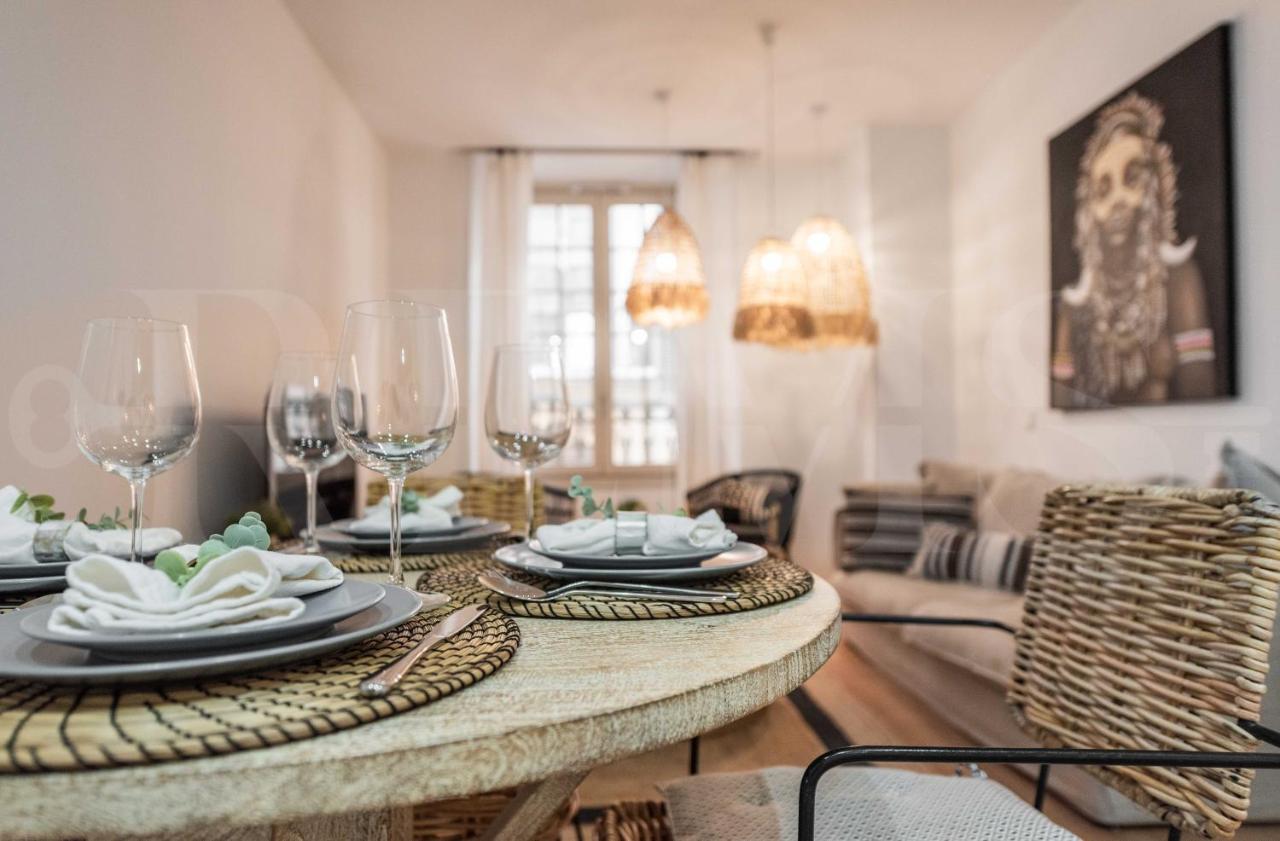 Lovely Boho Apartment With Parking - Historic Center By Rems Málaga Kültér fotó