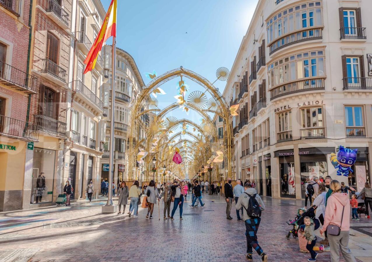 Lovely Boho Apartment With Parking - Historic Center By Rems Málaga Kültér fotó